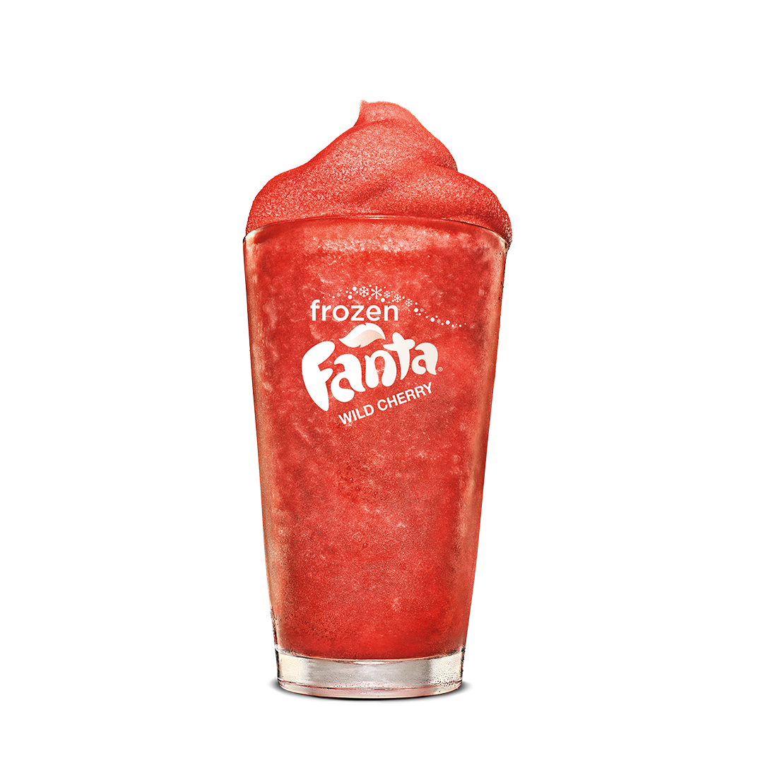 Order Frozen Fanta® Wild Cherry food online from Burger King store, Bay Shore on bringmethat.com