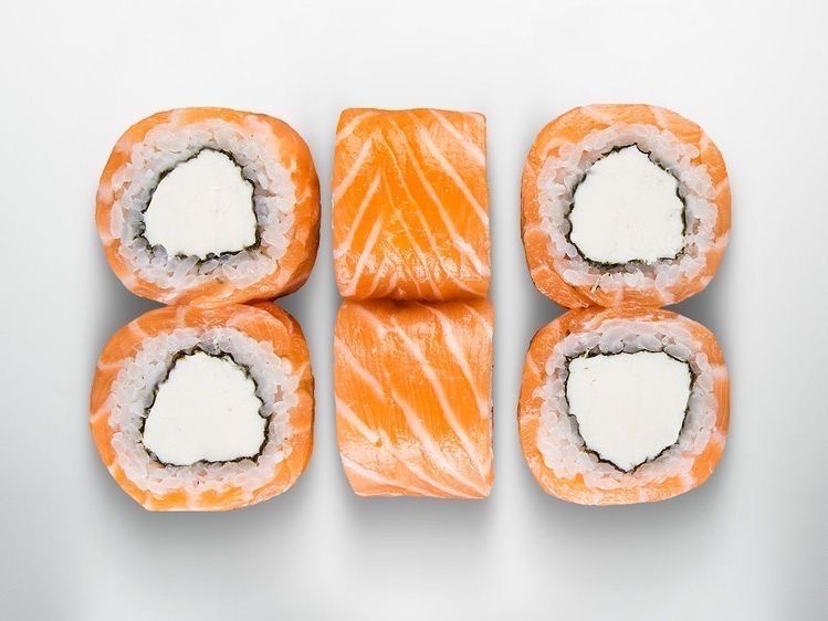 Salmon Cheese Roll from Sushi Factory