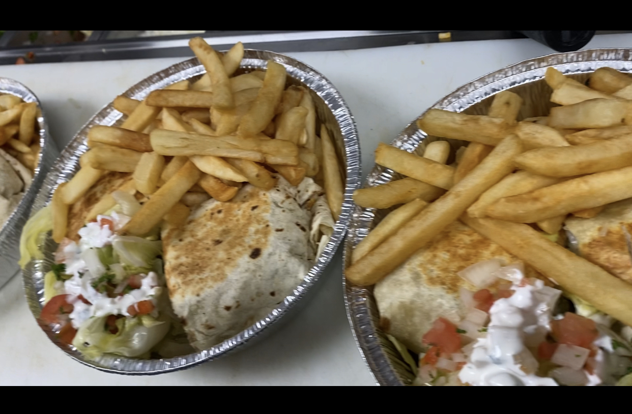 Order Burrito al Pastor food online from Sabores Latinos Restaurant & Bakery Corp. store, Richmond Hill on bringmethat.com