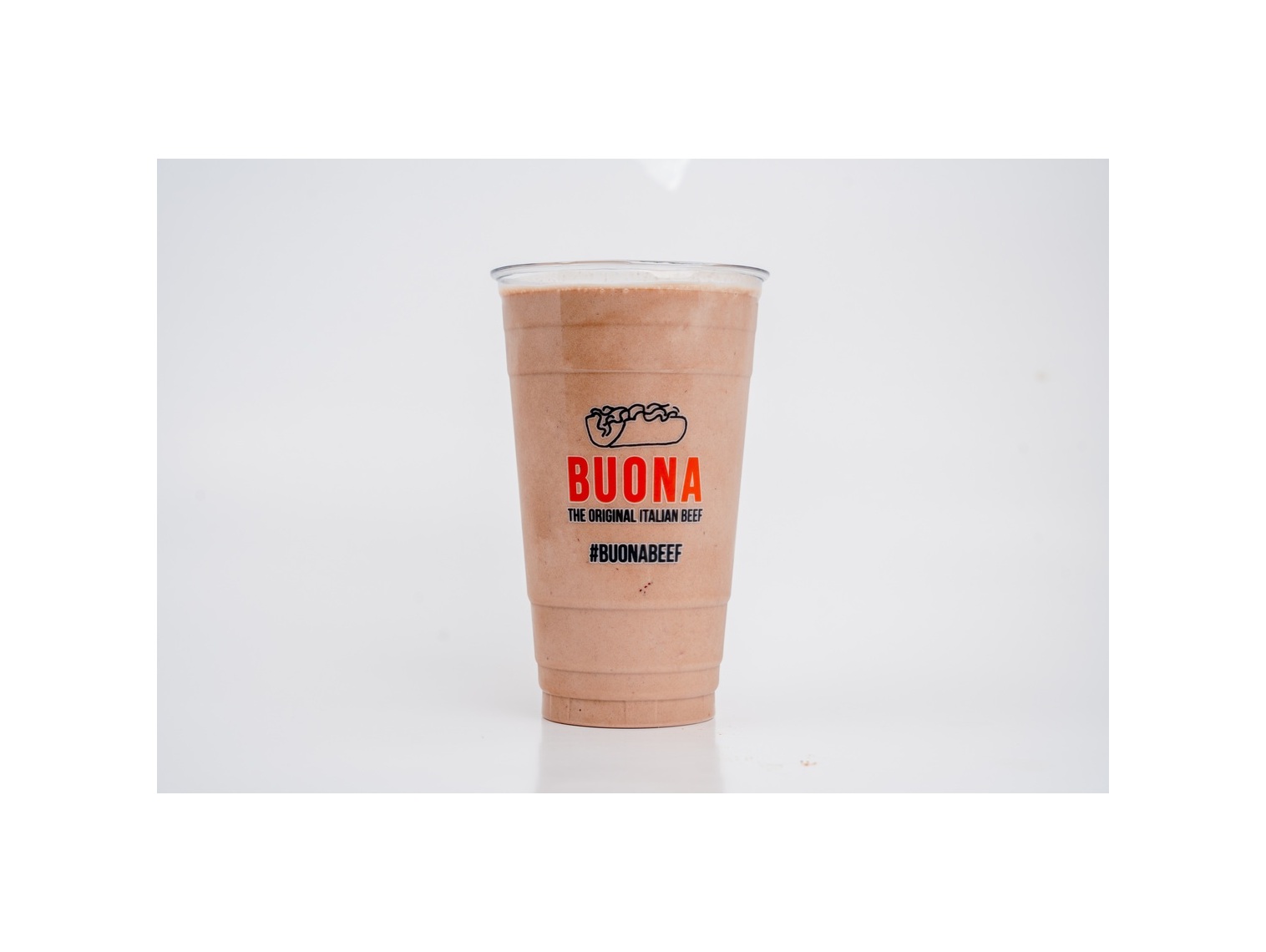 Order Chocolate Covered Strawberry Shake (Large) food online from Buona Beef store, Bolingbrook on bringmethat.com