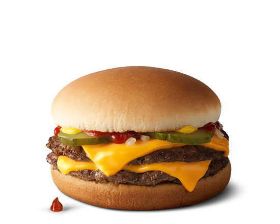 Order Double Cheeseburger food online from McDonald's store, Saint Paul on bringmethat.com