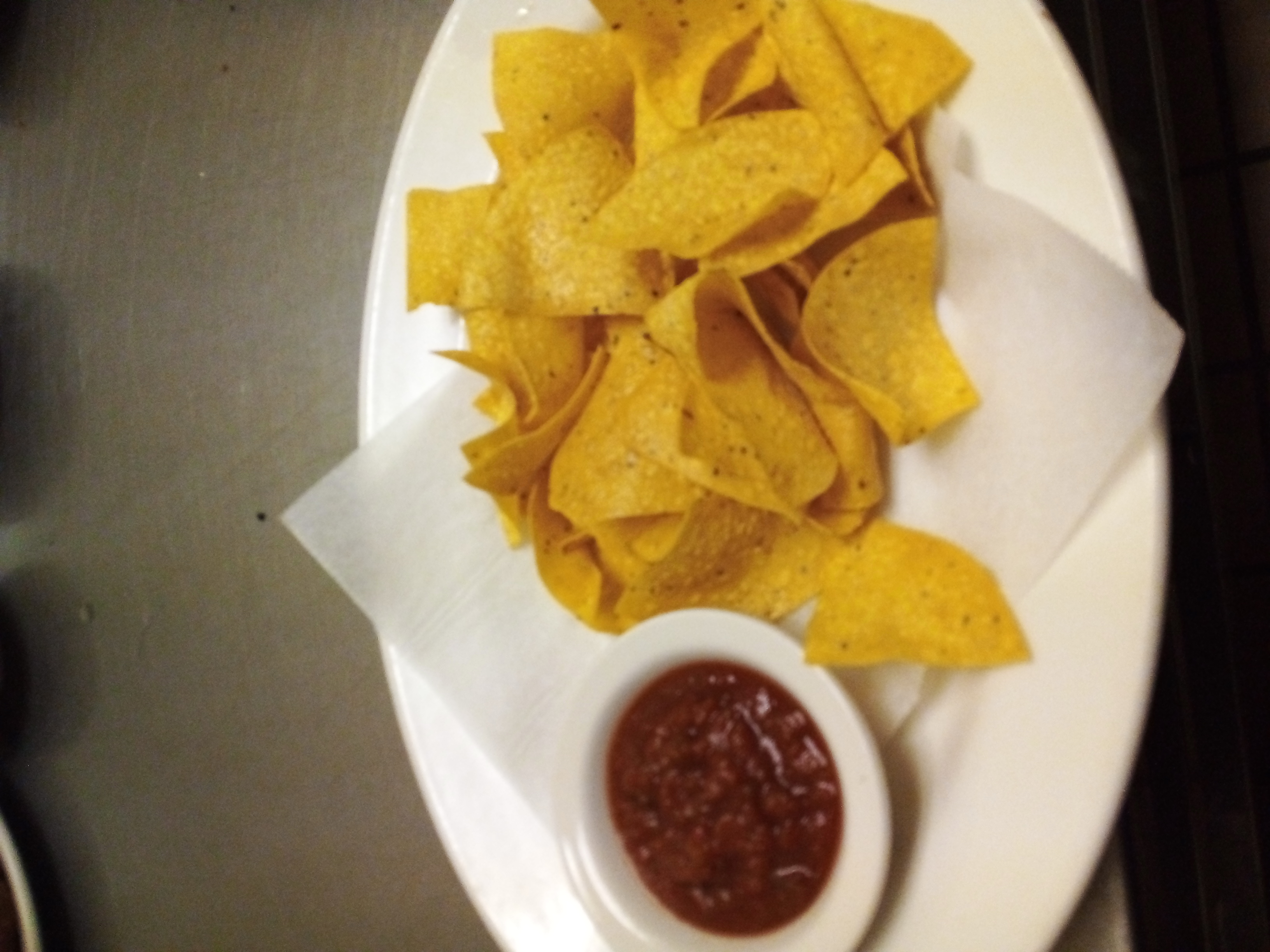 Order Tortilla Chips and Salsa food online from La Teresita Restaurant store, Pinellas Park on bringmethat.com
