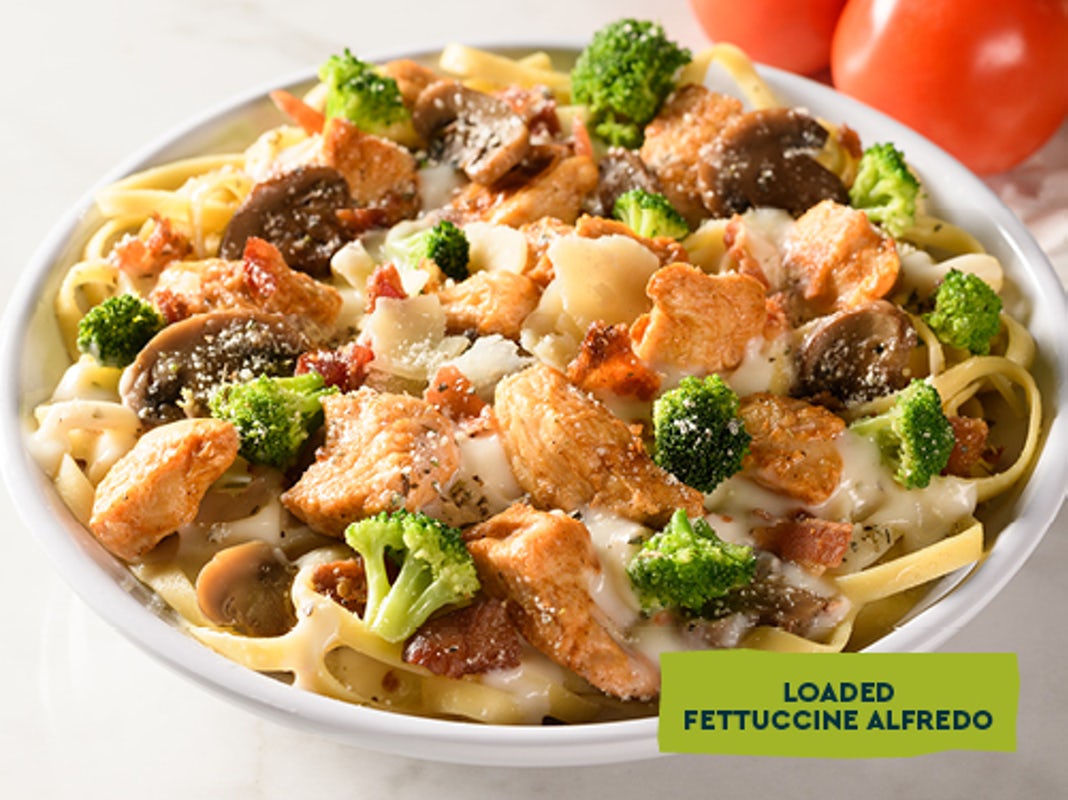 Order Loaded Fettuccine Alfredo food online from Fazoli store, Atlanta on bringmethat.com