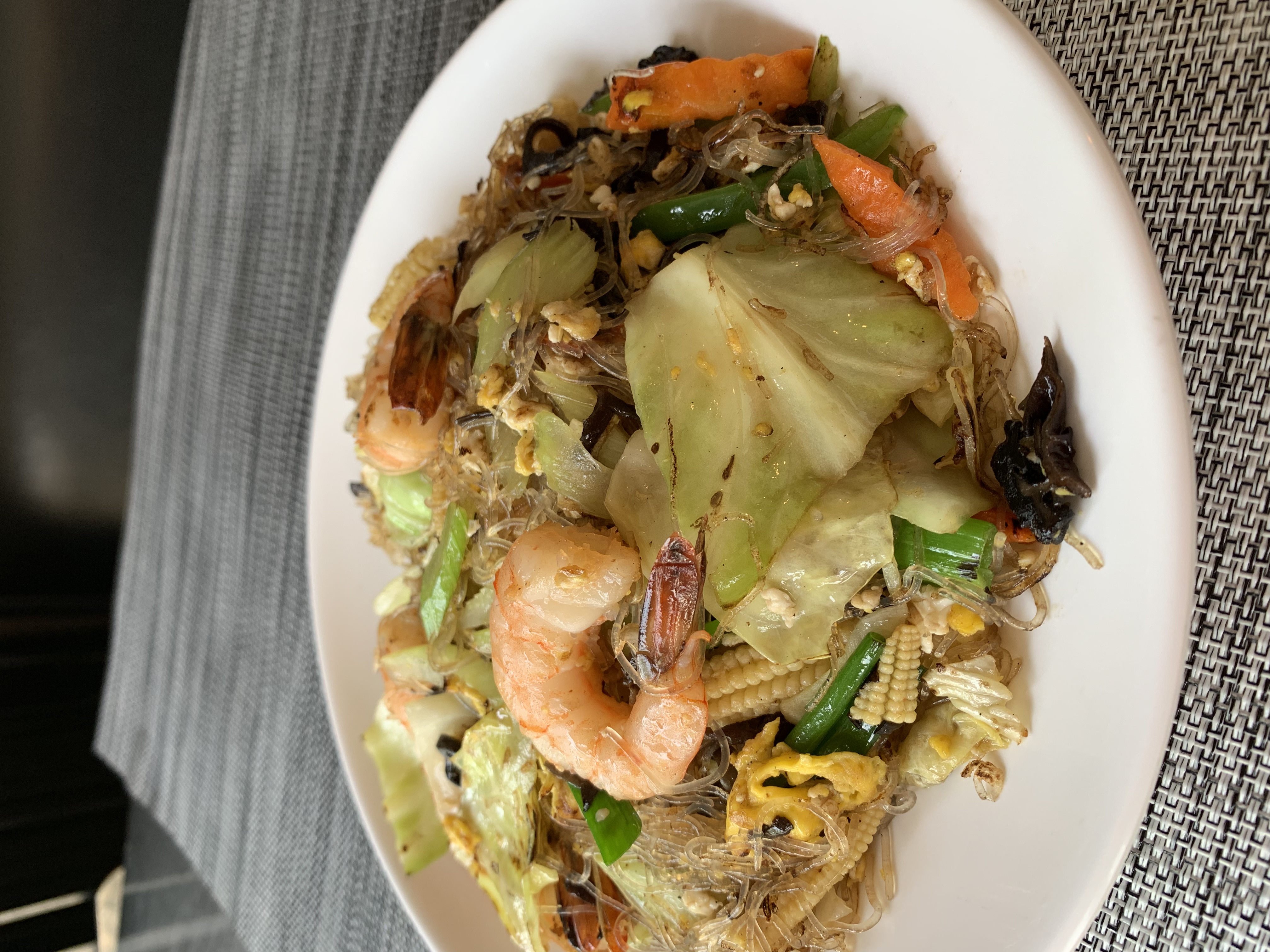 Order Pad Woon Sen (Stir-Fried Glass Noodle) food online from R Haan Thai store, Los Angeles on bringmethat.com