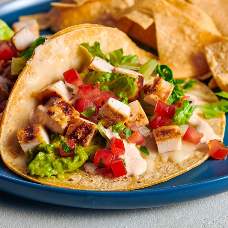 Order Classic Chicken Taco (a la carte) food online from Rubio's store, Chandler on bringmethat.com