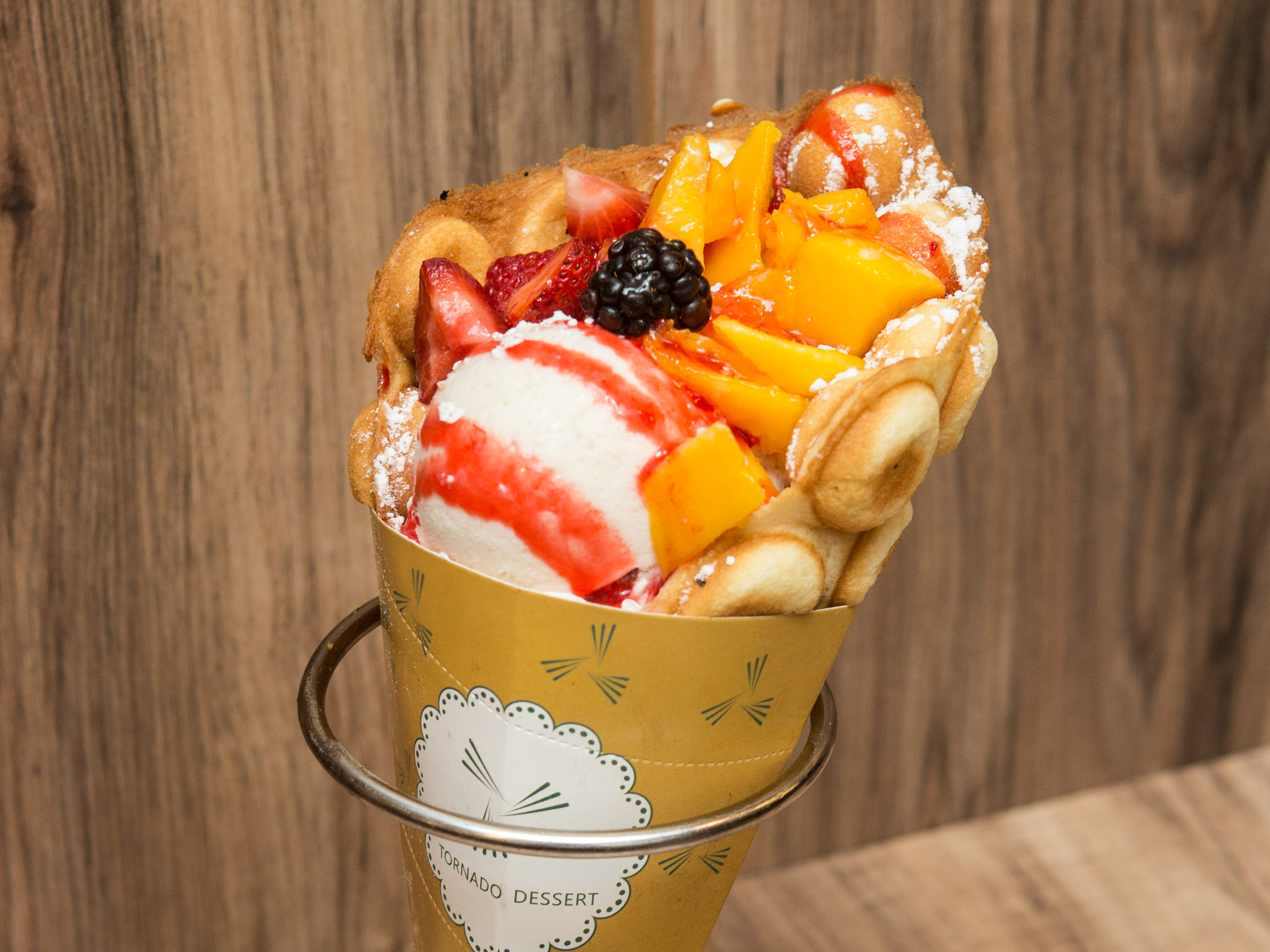 Order 3. Red Mango  food online from Tornado Crepes store, Queens on bringmethat.com