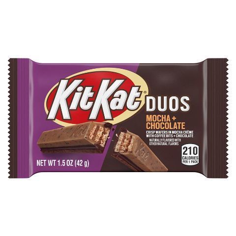 Order Kit Kat Duos Mocha and Chocolate Candy Bar 1.5oz food online from 7-Eleven store, Wakefield on bringmethat.com