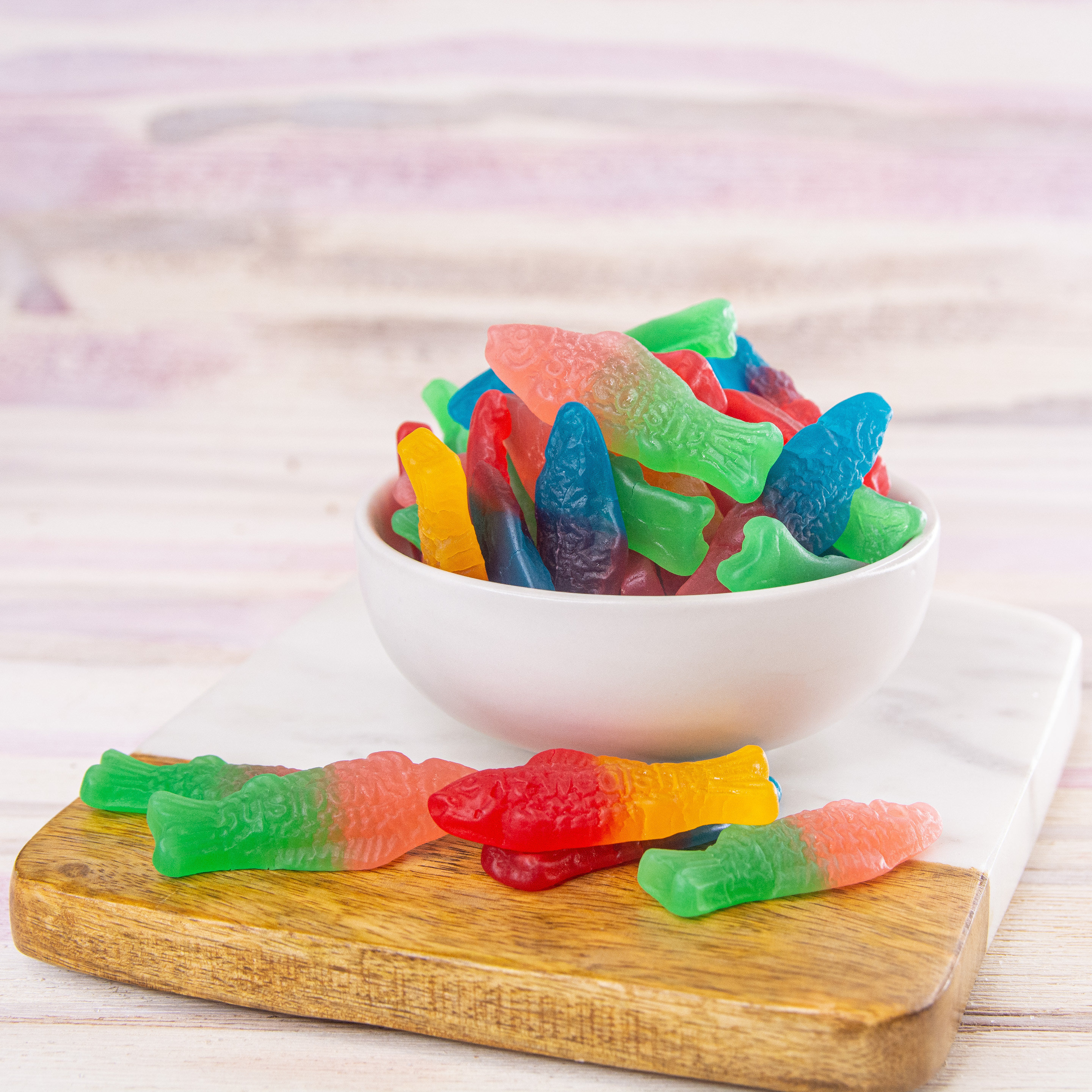 Order Assorted Fish food online from Wockenfuss Candies store, Columbia on bringmethat.com