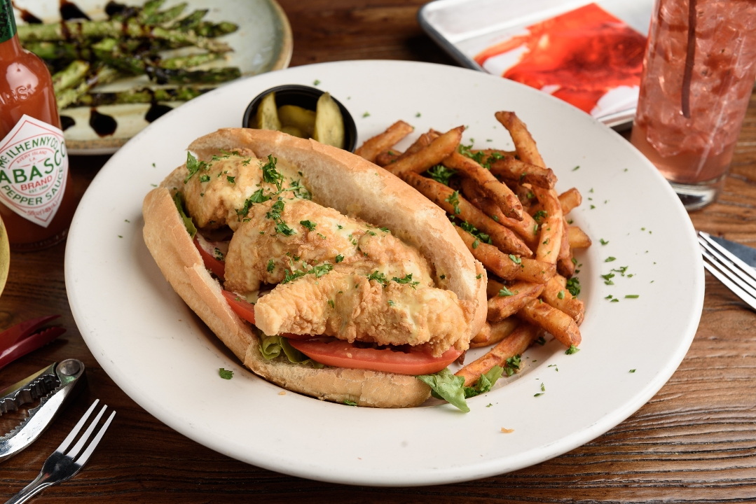 Order Chicken Tender Po Boy food online from Boil Seafood House store, New Orleans on bringmethat.com