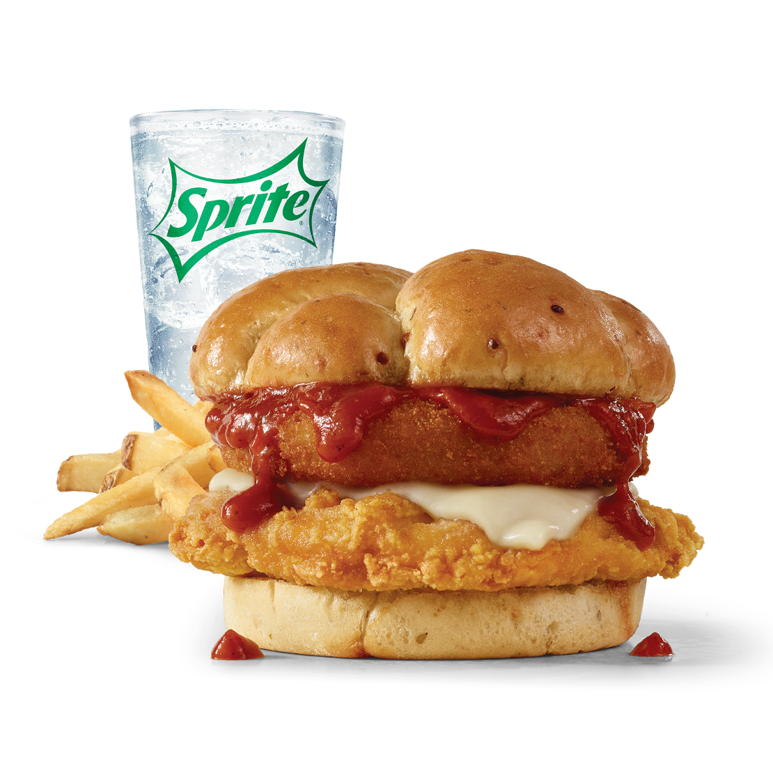 Order Italian Mozzarella Chicken Combo food online from Wendy's store, Youngstown on bringmethat.com
