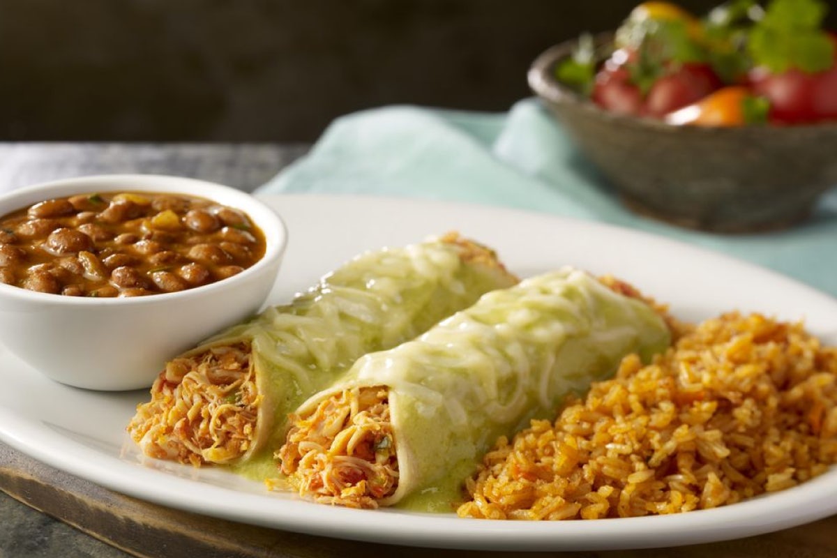 Order Chicken Enchiladas food online from Uncle Julio's store, Brentwood on bringmethat.com