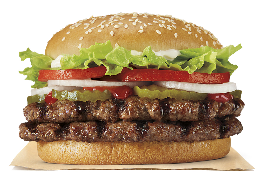 Order Double WHOPPER® food online from Burger King store, Jupiter on bringmethat.com