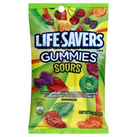 Order LIFESAVERS Gummies Sour 7oz food online from 7-Eleven store, Wakefield on bringmethat.com