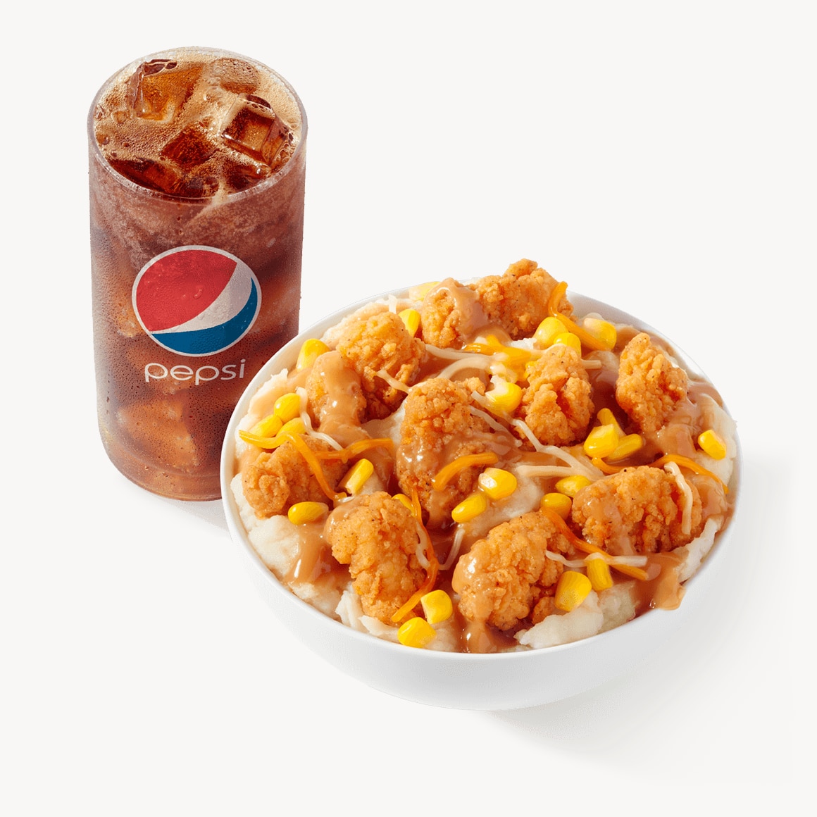 Order Famous Bowl Combo food online from KFC store, Yadkinville on bringmethat.com