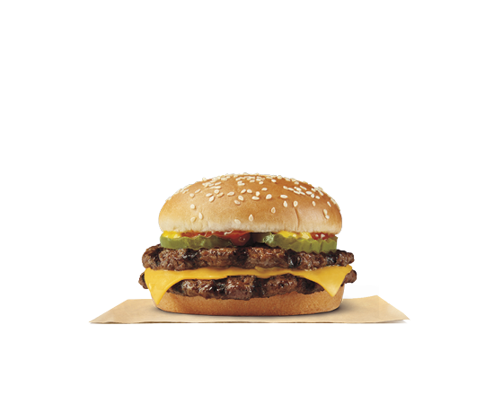 Order Double Cheeseburger food online from Burger King store, Thomasville on bringmethat.com