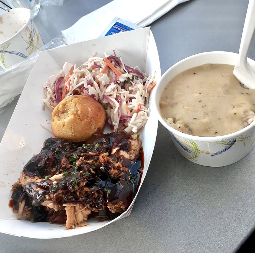 Order Pulled Pork Plate food online from Great Northern Bbq store, Providence on bringmethat.com