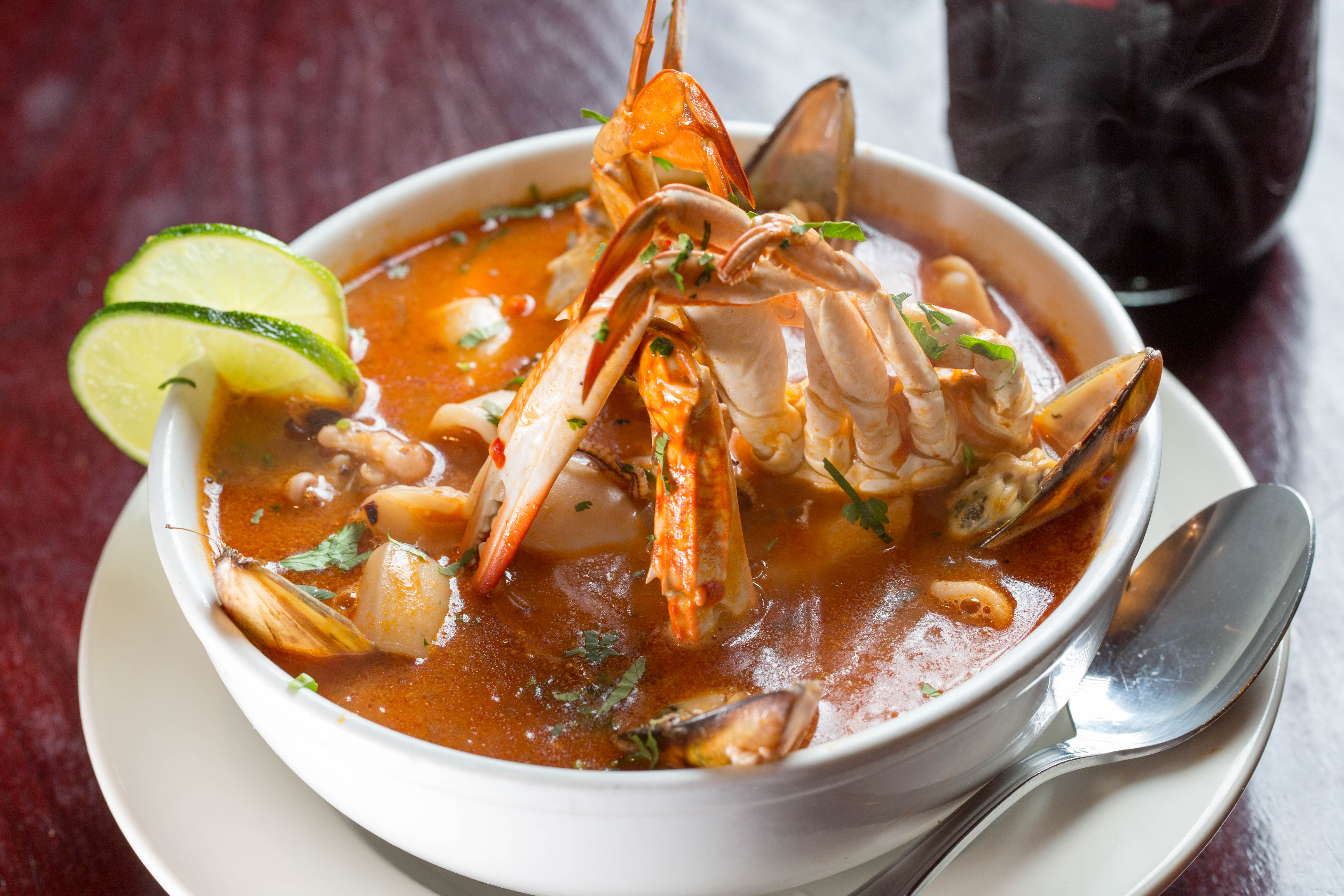Order Parihuela food online from Riko Peruvian Cuisine store, Queens on bringmethat.com
