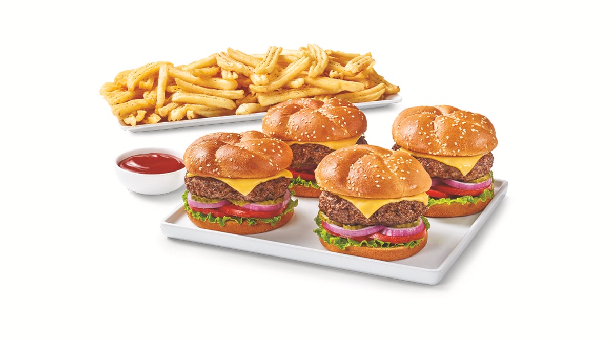 Order Cheeseburger Pack  food online from Denny store, San Diego on bringmethat.com