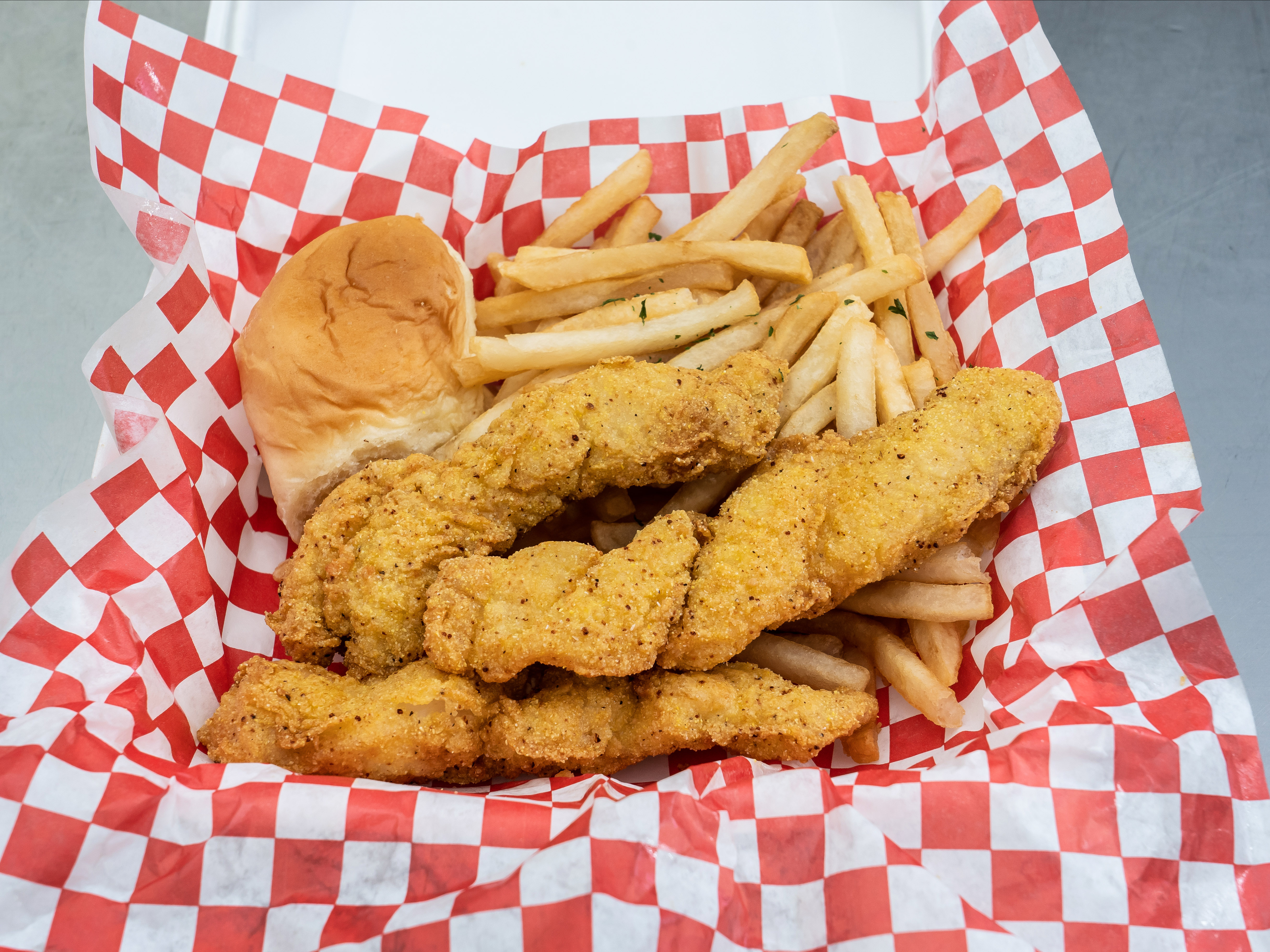 Order 1. Three Piece Fish food online from Don Fish & Chicken store, Long Beach on bringmethat.com