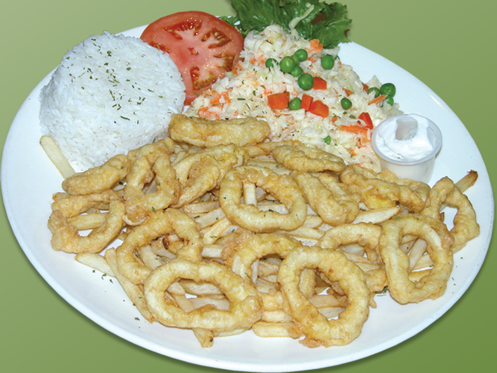 Order 10. Calamares Rebosados food online from Cositas Ricas Corp store, Queens on bringmethat.com