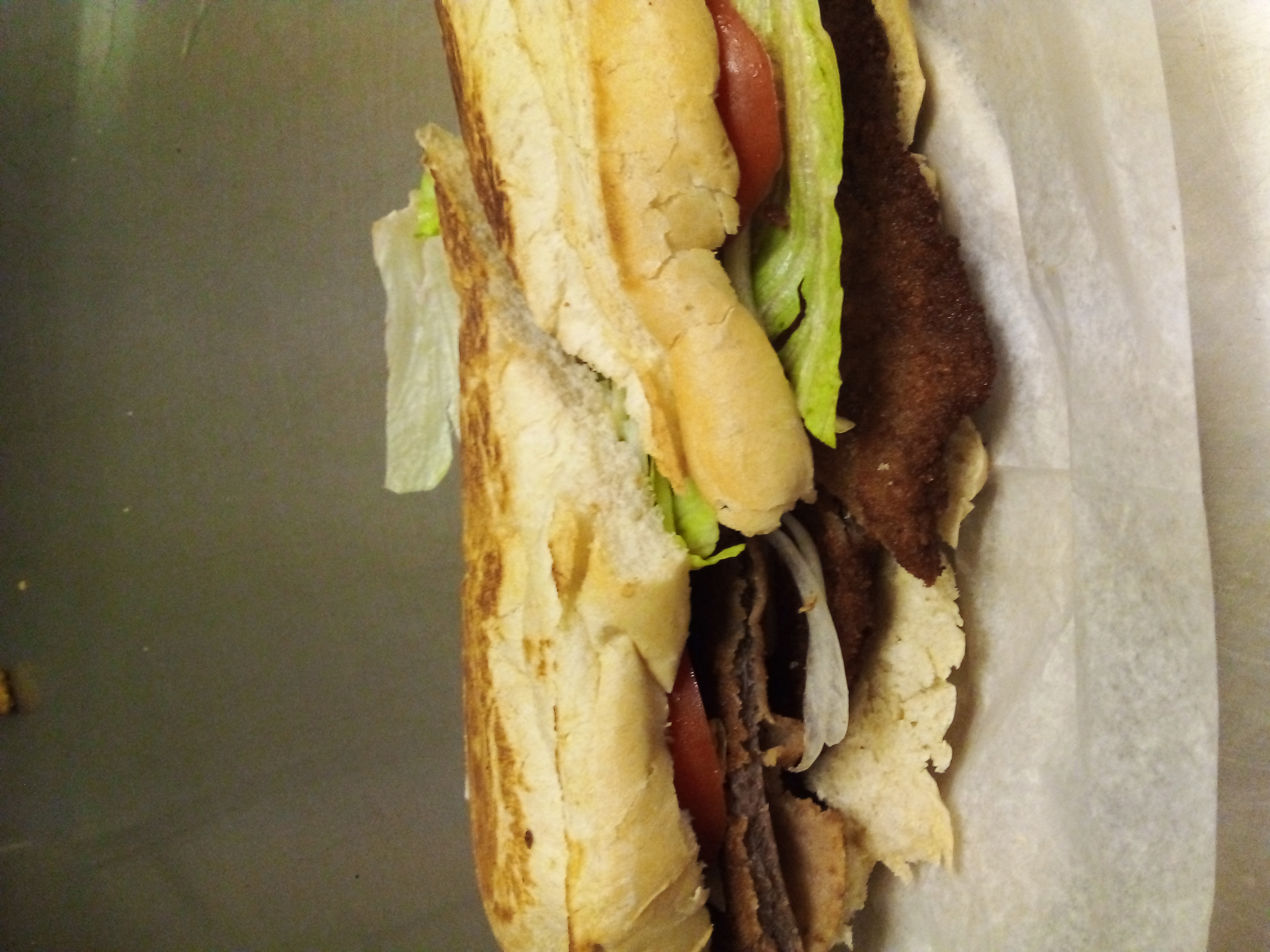 Order Bistec Empanizado Sandwich food online from La Teresita Restaurant store, Pinellas Park on bringmethat.com