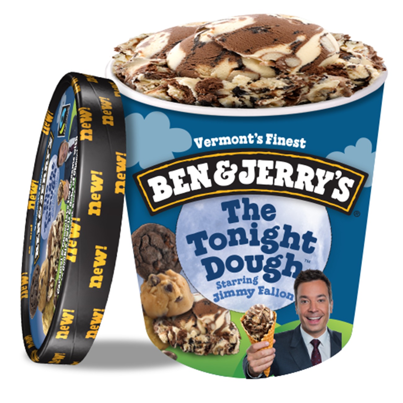 Order Ben & Jerry's Tonight Dough Pint food online from The Ice Cream Shop store, Fullerton on bringmethat.com