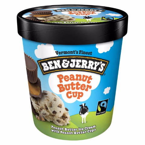 Order Ben & Jerry's Peanut Butter Cup Pint food online from 7-Eleven store, Natick on bringmethat.com