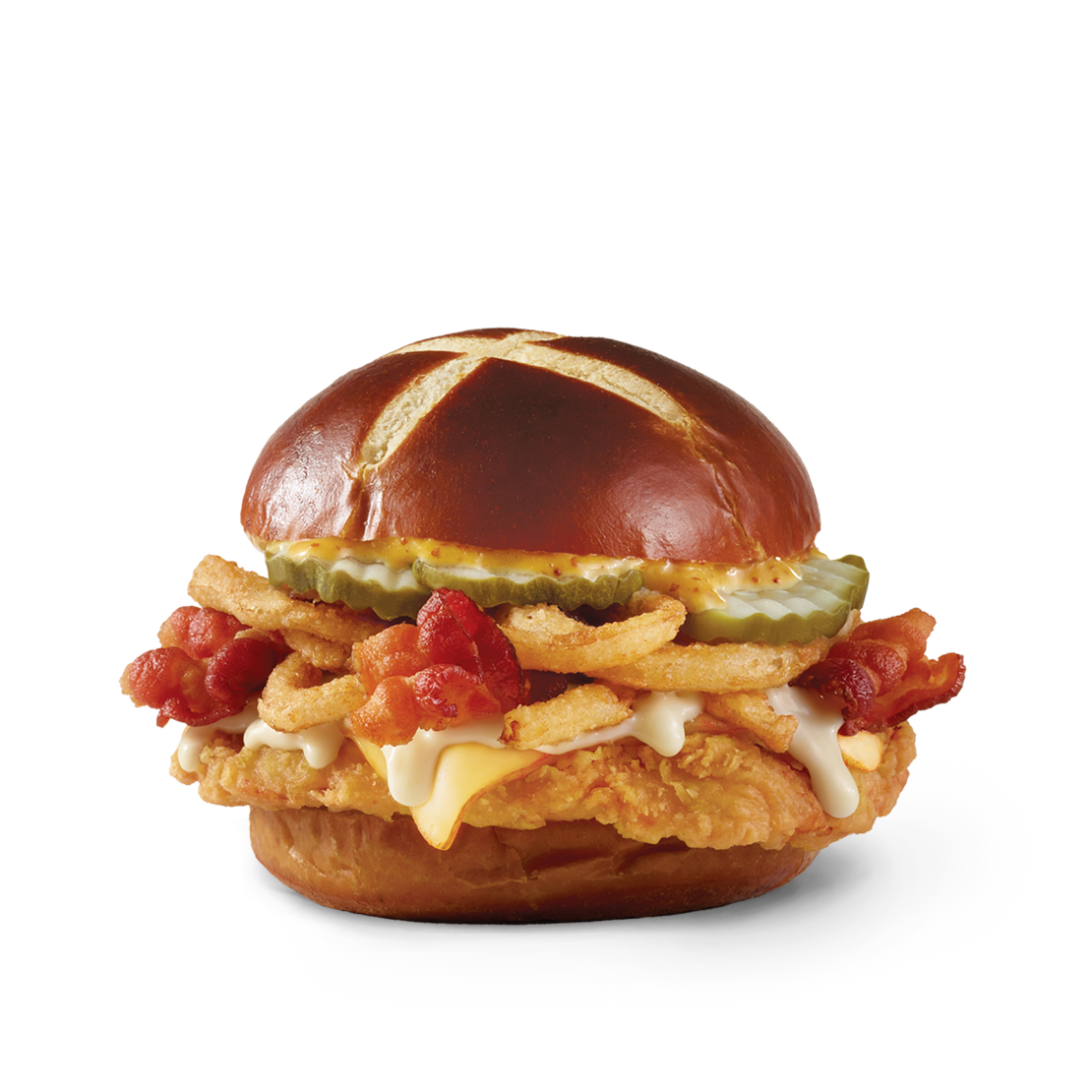 Order Pretzel Bacon Pub Chicken food online from Wendy's store, Youngstown on bringmethat.com