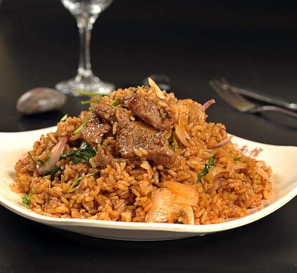 Beef Fried Rice from Blacksburg No.1