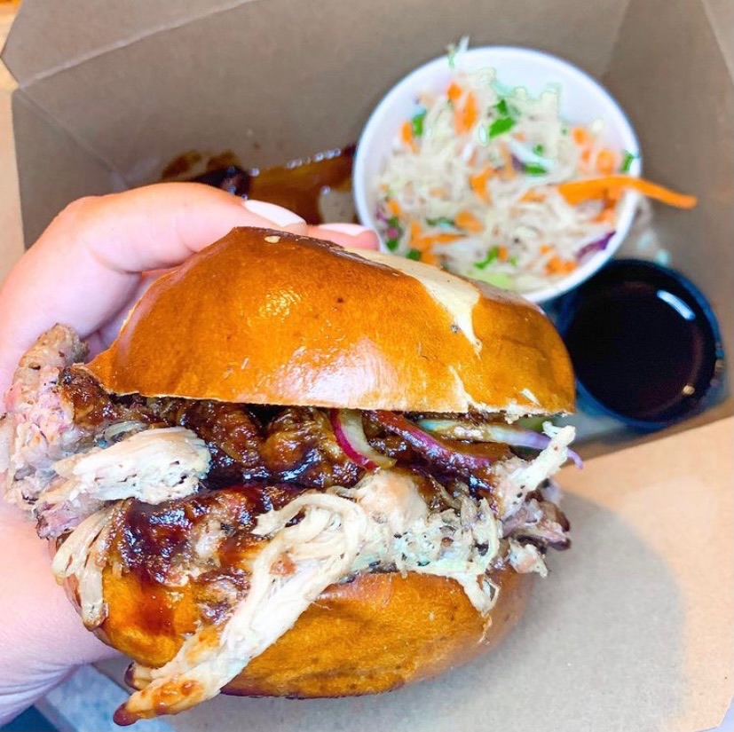 Order Pulled Pork Sandwich food online from Great Northern Bbq store, Providence on bringmethat.com