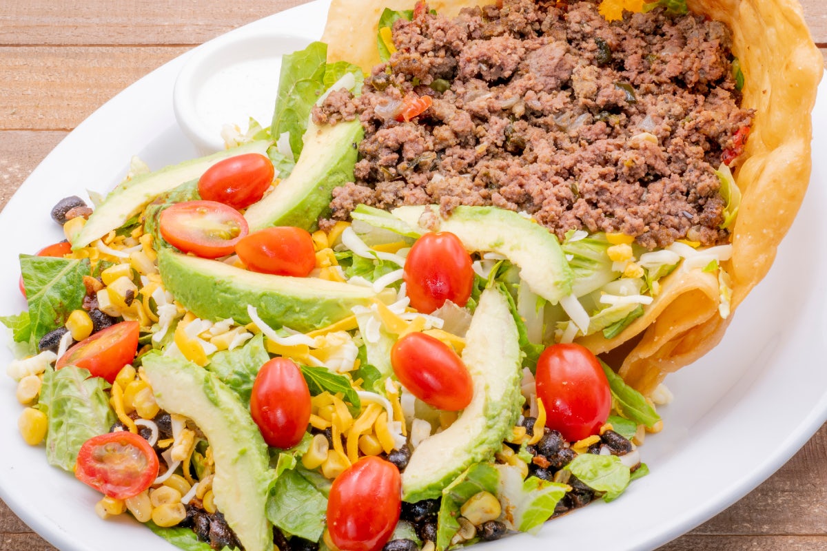 Order Classic Taco Salad food online from Uncle Julio's store, Brentwood on bringmethat.com