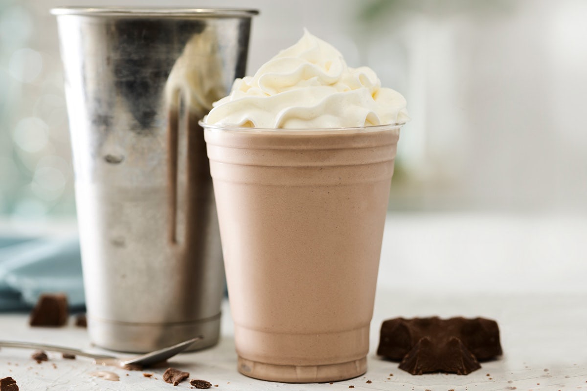 Order CHOCOLATE SHAKE food online from Smashburger store, Wantagh on bringmethat.com