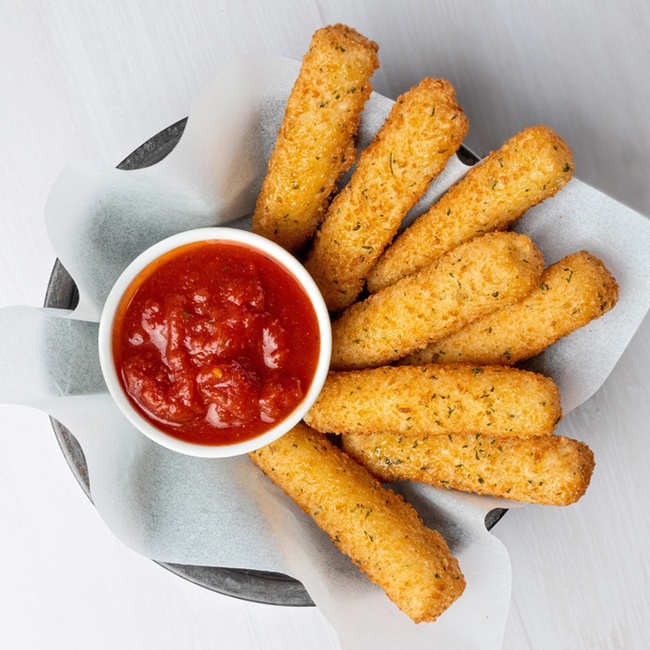 Order Mozzarella Sticks food online from Hurricane Grill & Wings store, Syosset on bringmethat.com