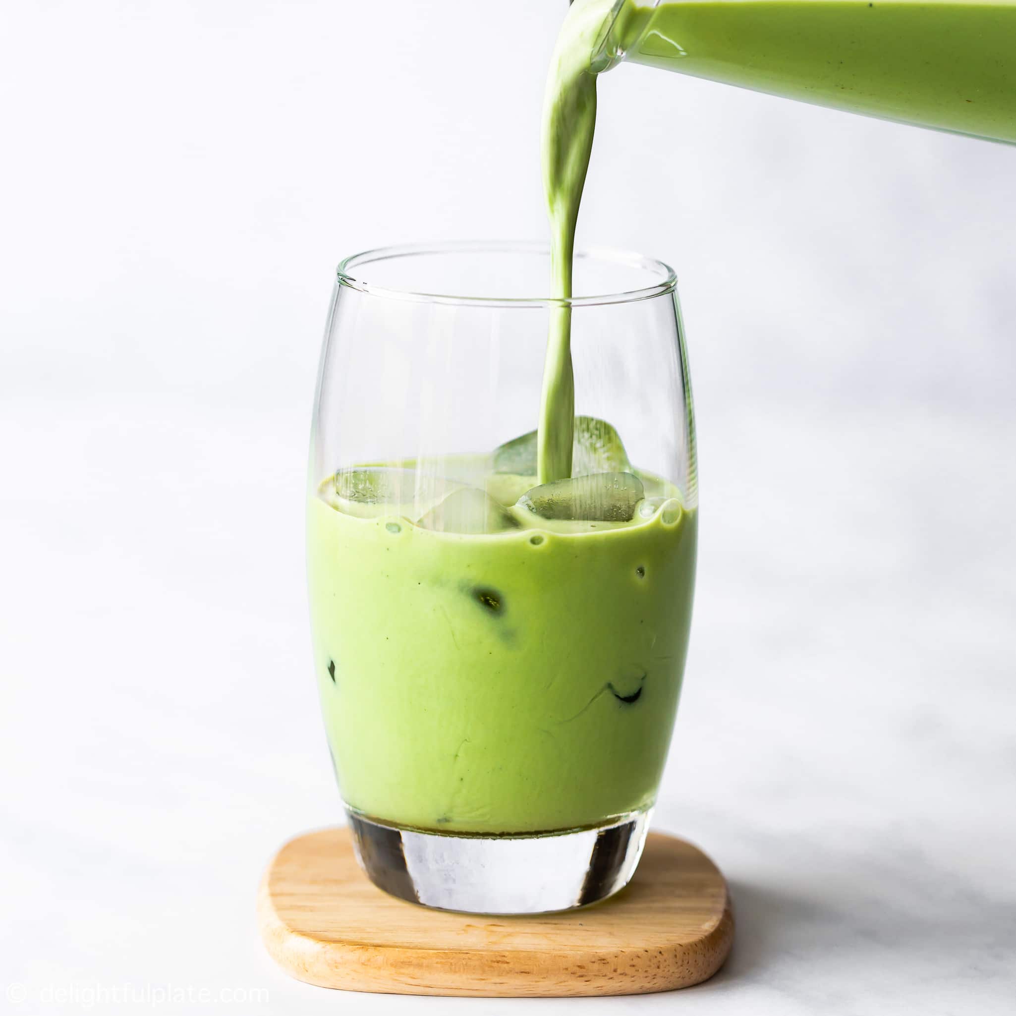 Order Sweet Matcha Latte (Iced) food online from Egg Tuck store, Los Angeles on bringmethat.com