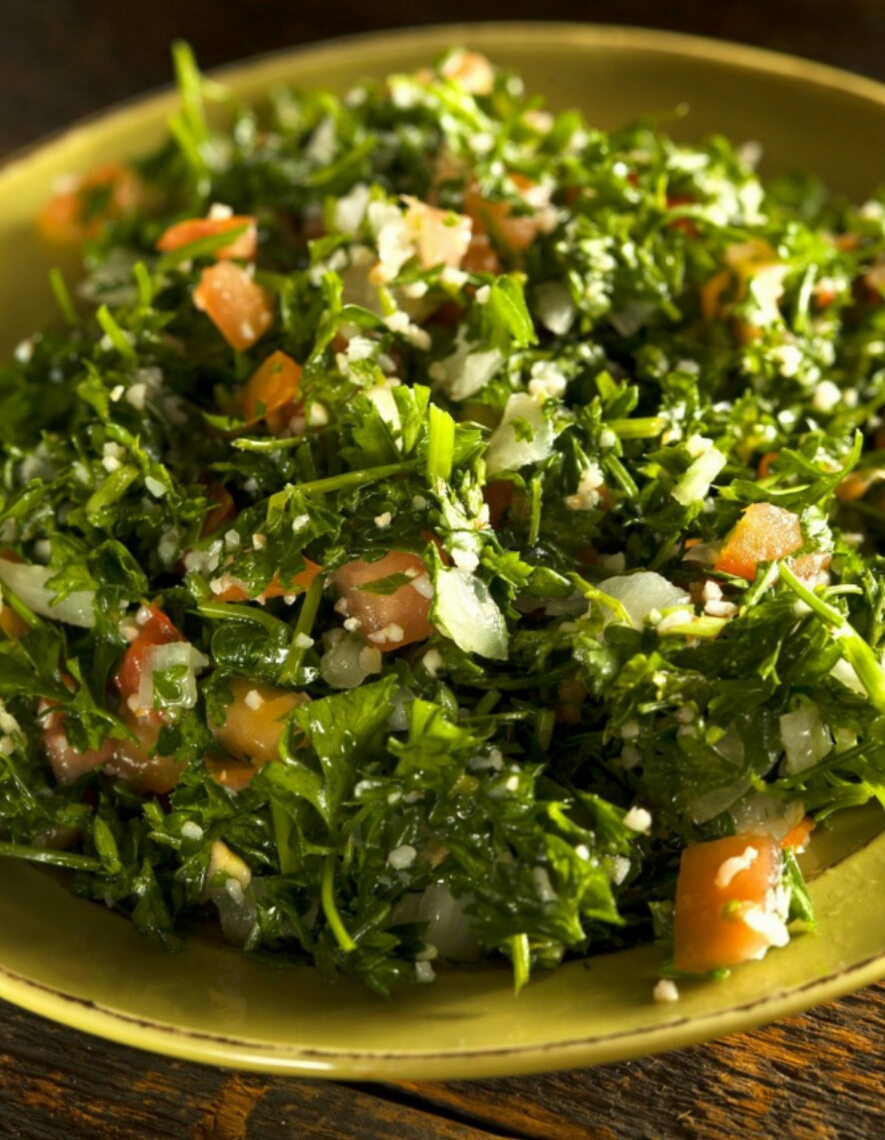 Order Tabbouli Salad food online from Shawarma Express store, Eastpointe on bringmethat.com