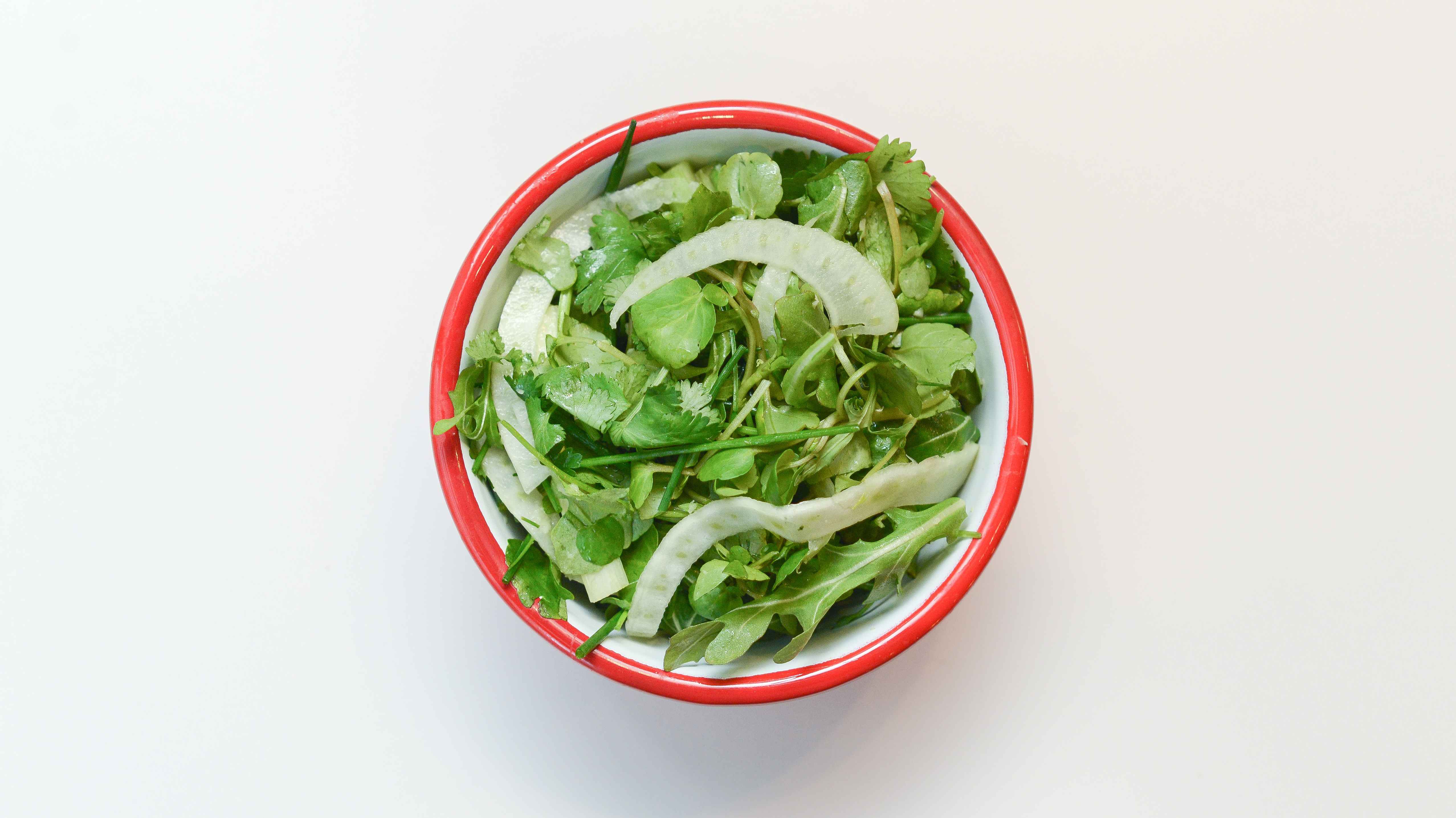 Order Watercress Cilantro Salad food online from Milu store, New York on bringmethat.com