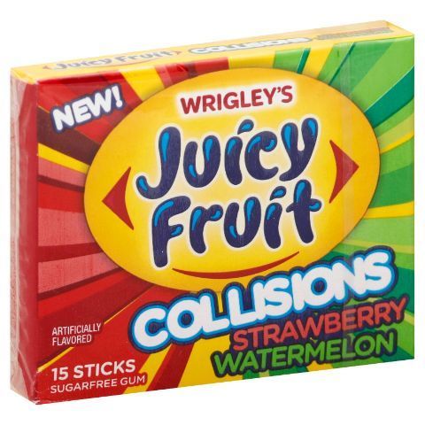 Order Juicy Fruit Collisions Strawberry Watermelon 15 Count food online from 7-Eleven store, Natick on bringmethat.com