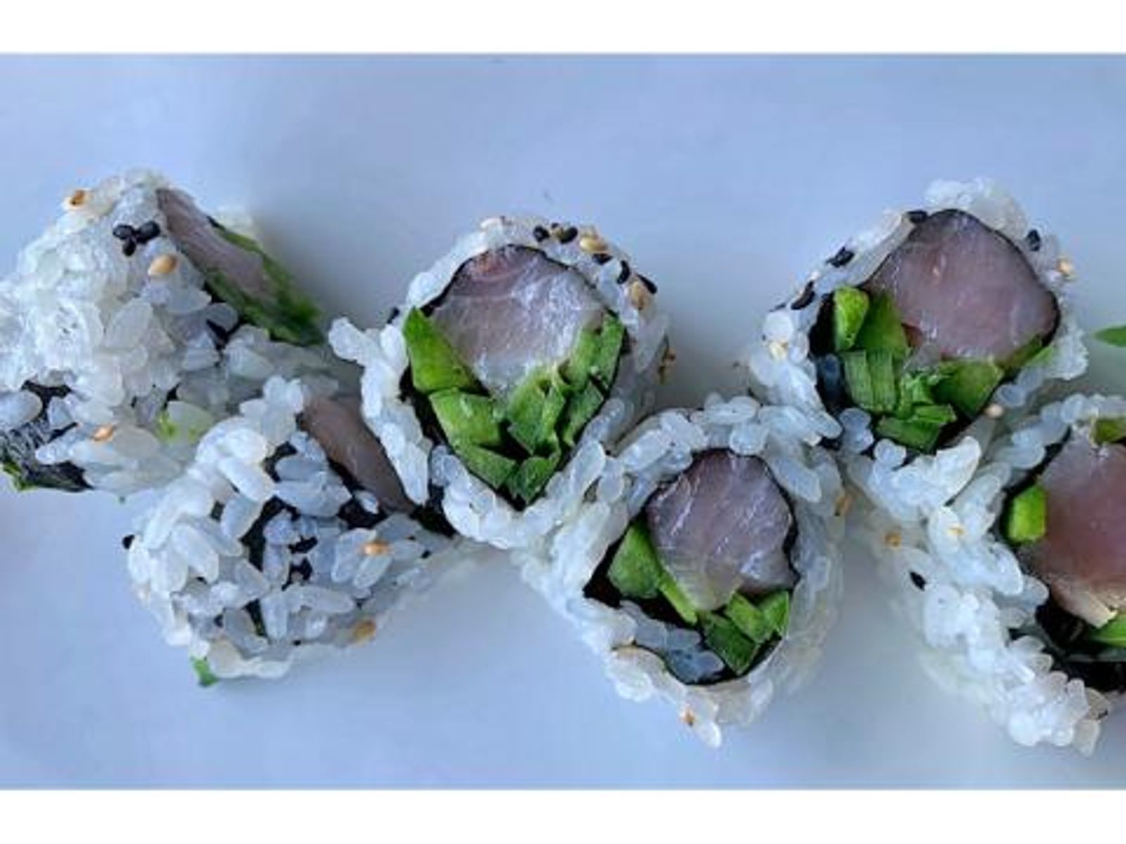 Order Yellowtail Jalapeno Roll food online from Takumi Hibachi Sushi & Lounge store, Bay Shore on bringmethat.com