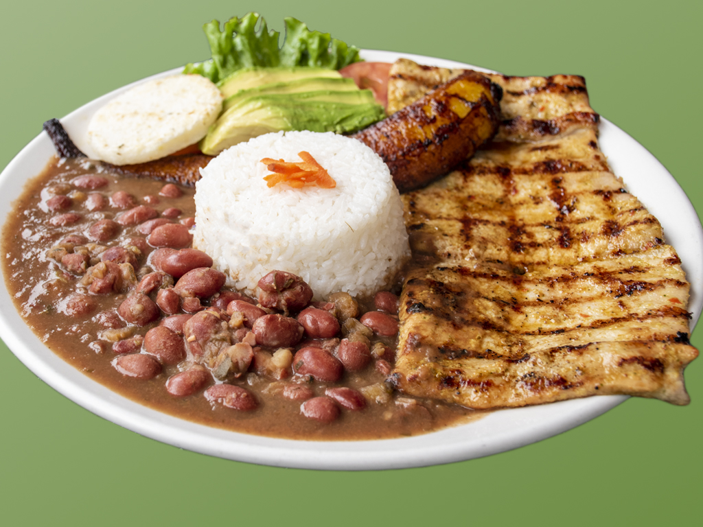 Order 33. Lomo de Cerdo a la Parrilla food online from Cositas Ricas Corp store, Queens on bringmethat.com