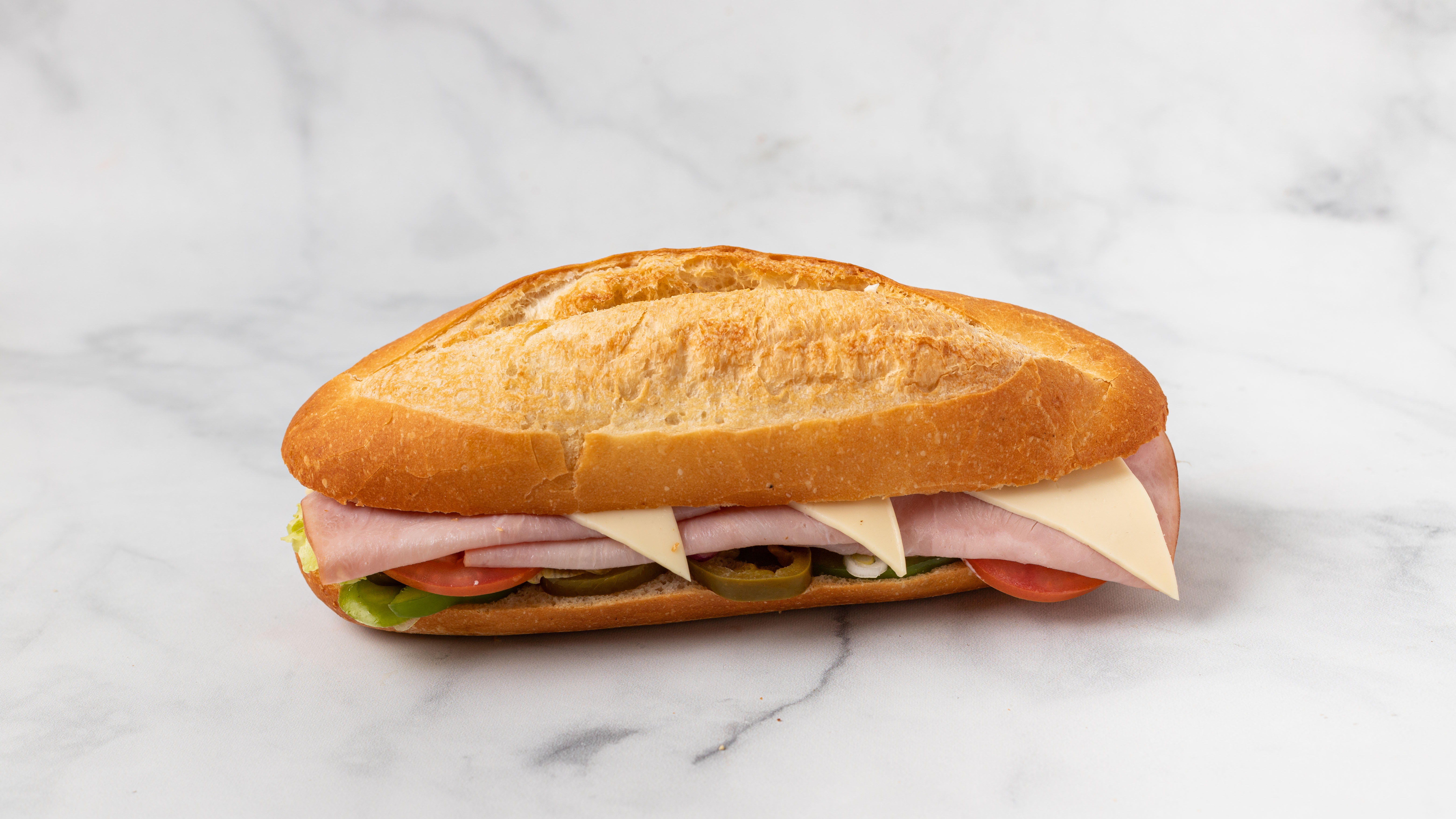 Order Ham Sandwich  food online from World Cup Cafe store, Los Angeles on bringmethat.com