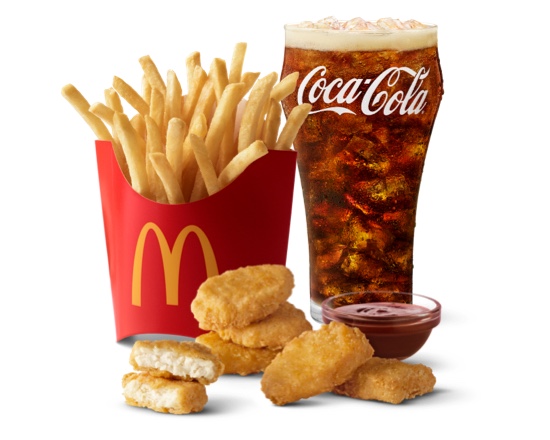 Order 6 Piece McNuggets Meal food online from Mcdonald store, Des Moines on bringmethat.com