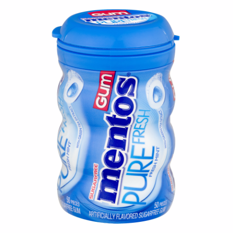 Order Mentos Pure Fresh Mint Gum 50 Count food online from 7-Eleven store, Lynchburg on bringmethat.com