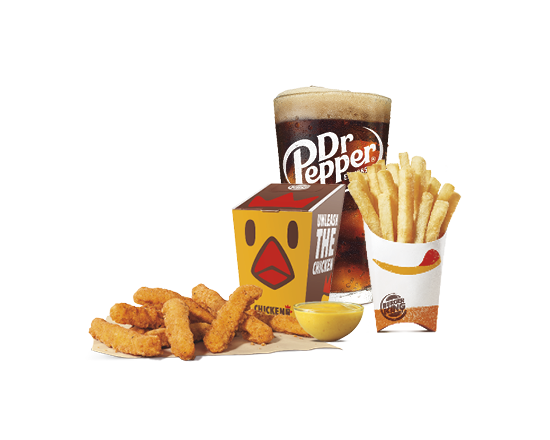 Order 9PC Chicken Fries Meal food online from Burger King store, Thomasville on bringmethat.com