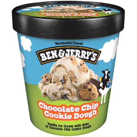 Order Ben & Jerry's Chocolate Chip Cookie Dough Pint food online from 7-Eleven store, Aurora on bringmethat.com