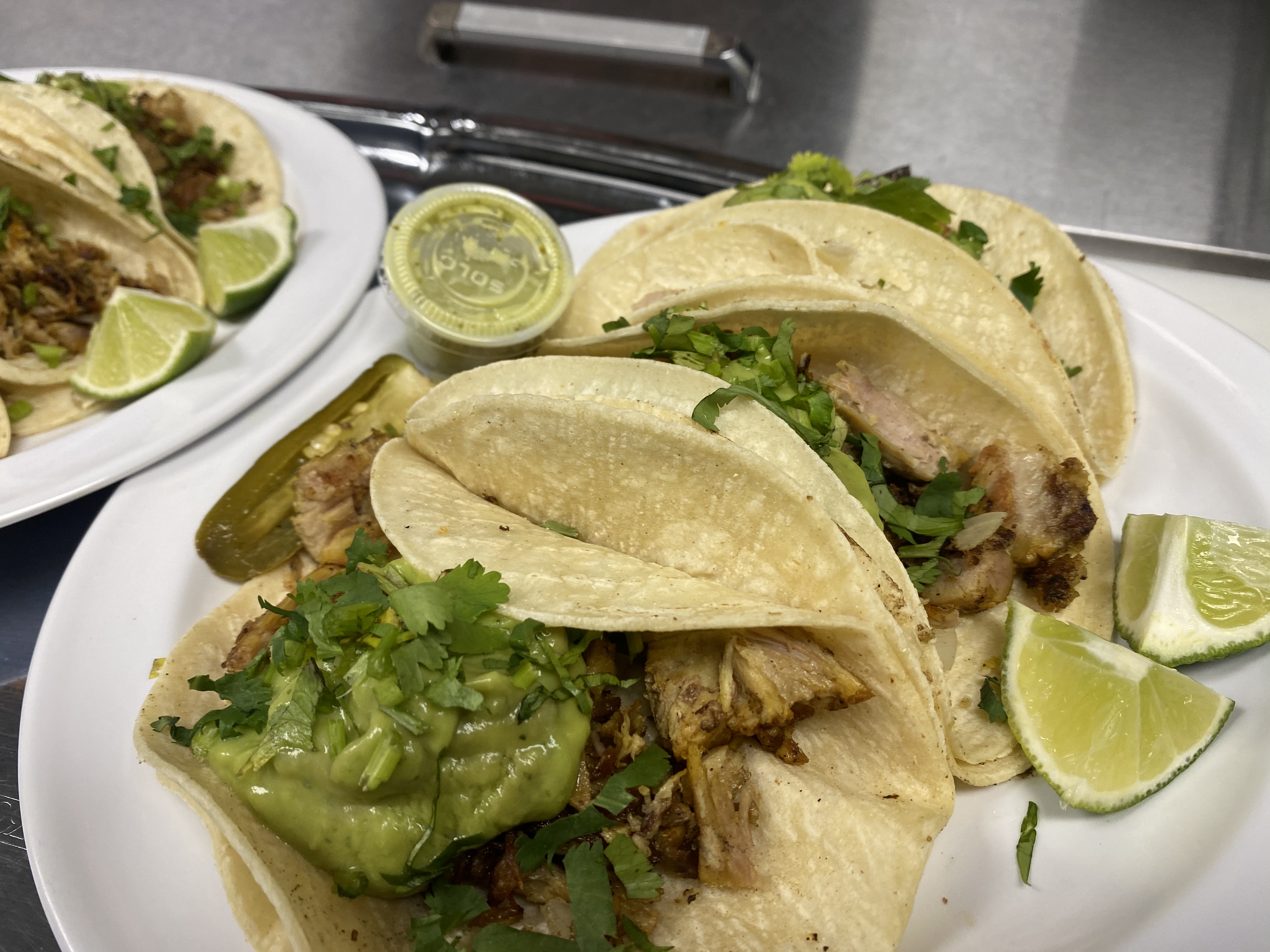 Order Taco de Pollo food online from Sabores Latinos Restaurant & Bakery Corp. store, Richmond Hill on bringmethat.com