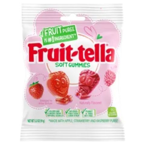 Order Fruit-tella Gummies Mix Berry 3.2oz food online from 7-Eleven store, Lynchburg on bringmethat.com