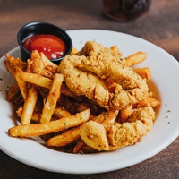 Order Kids Catfish & Fries food online from Boil Seafood House store, New Orleans on bringmethat.com