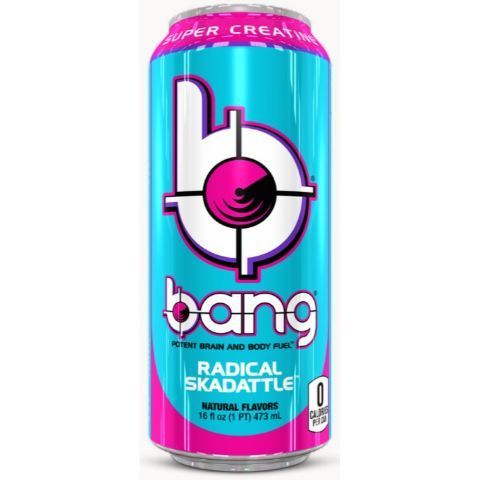 Order Bang Energy Drink Radical Skadattle 16oz food online from 7-Eleven store, Lynchburg on bringmethat.com
