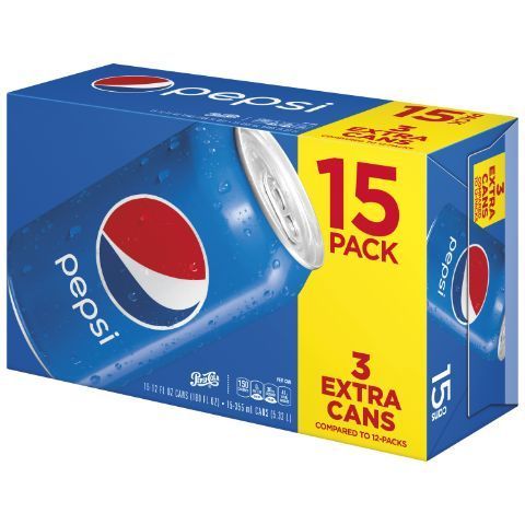 Order Pepsi 15pk 12oz Can food online from 7-Eleven store, Lynchburg on bringmethat.com