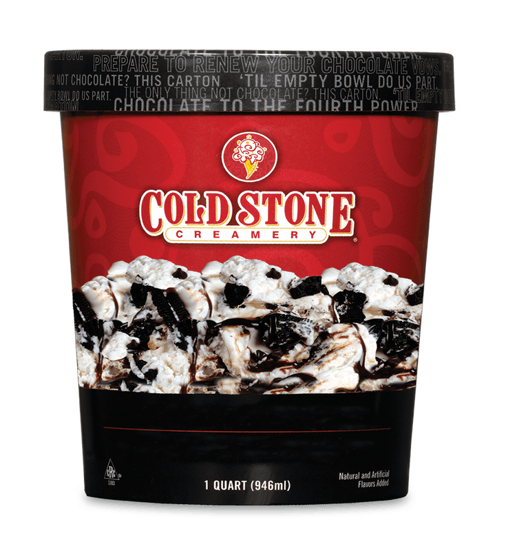 Order OREO® Overload Pre-packed Quart food online from Cold Stone Creamery store, Albuquerque on bringmethat.com